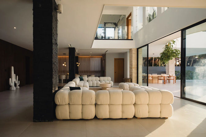 Studio 54: Glam Beachfront Villa with 2 Pools, Cinema, Gym + Private Chef image 19