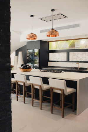 Studio 54: Glam Beachfront Villa with 2 Pools, Cinema, Gym + Private Chef image 45