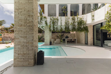 Studio 54: Glam Beachfront Villa with 2 Pools, Cinema, Gym + Private Chef image 16
