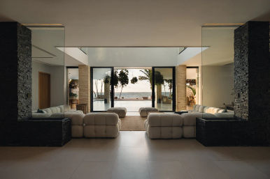 Studio 54: Glam Beachfront Villa with 2 Pools, Cinema, Gym + Private Chef image 38