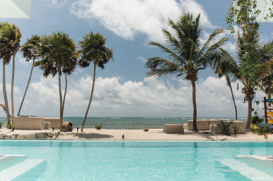 Studio 54: Glam Beachfront Villa with 2 Pools, Cinema, Gym + Private Chef image 14