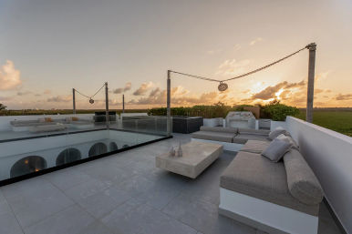 Studio 54: Glam Beachfront Villa with 2 Pools, Cinema, Gym + Private Chef image 21