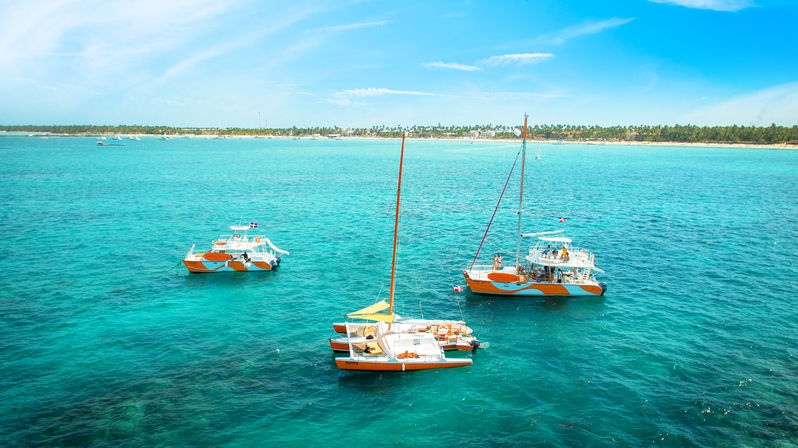 Punta Cana Catamaran Cruise: Snorkeling, Water Slide, Paddle Boards, Open Bar + Snacks image 7