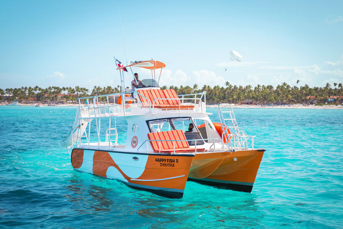 Punta Cana Catamaran Cruise: Snorkeling, Water Slide, Paddle Boards, Open Bar + Snacks image 8