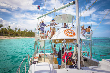 Punta Cana Catamaran Cruise: Snorkeling, Water Slide, Paddle Boards, Open Bar + Snacks image 9