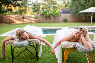 Floating Sound Bath Experience: Relax in a Pool with Soothing Sound Bowl Serenity image 2