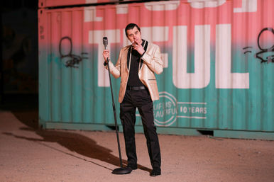 Charming Crooner Performance: Classic Tunes for Classy Events image 4