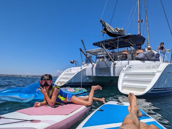 Drink, Play & Swim: Private Party Boat Charter in Long Beach (BYOB) image 6