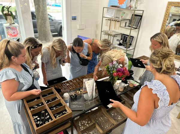 Create Your Own Custom Charm Jewelry with Wine/Champagne Provided/ BYOB image 19