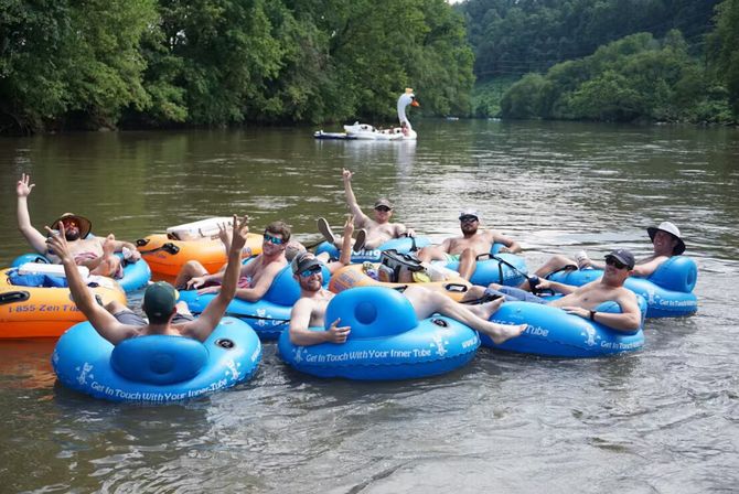 Zen Tubing Trip on The French Broad River (BYOB) image 8