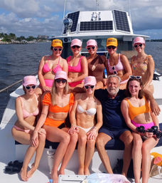 Peanut Island Yacht Day on a Vintage Hatteras (Captain & Crew Included) image 1