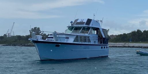 Peanut Island Yacht Day on a Vintage Hatteras (Captain & Crew Included) image 8