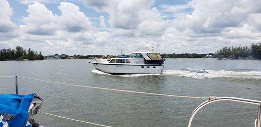 Peanut Island Yacht Day on a Vintage Hatteras (Captain & Crew Included) image 7
