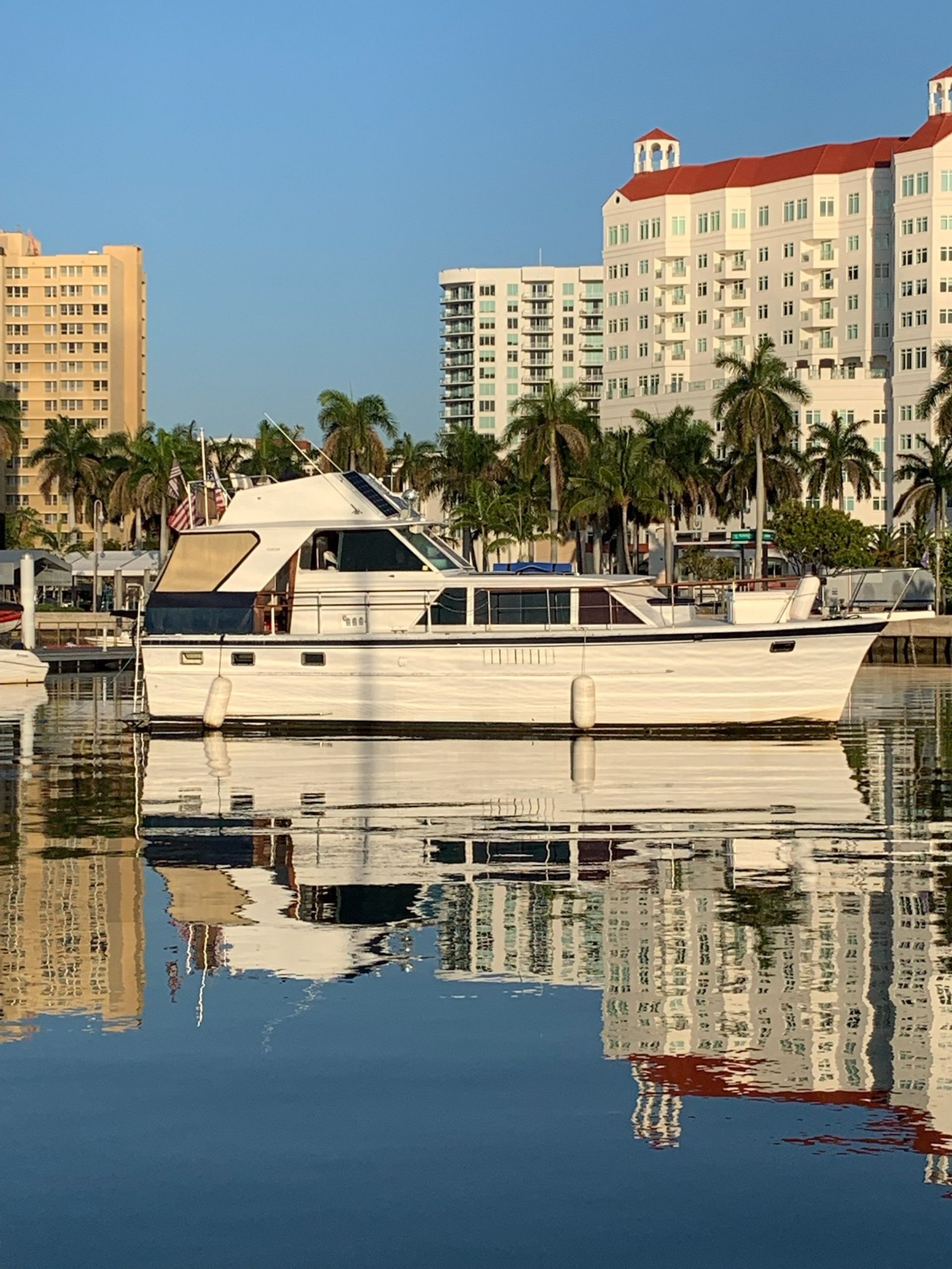 Peanut Island Yacht Day on a Vintage Hatteras (Captain & Crew Included) image 2