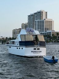 Peanut Island Yacht Day on a Vintage Hatteras (Captain & Crew Included) image 11