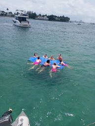 Peanut Island Yacht Day on a Vintage Hatteras (Captain & Crew Included) image 3