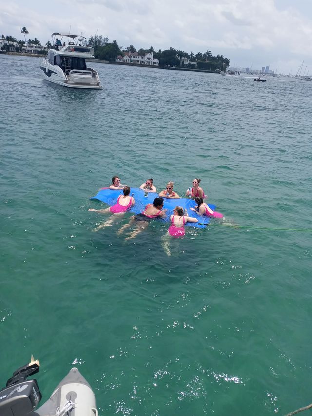 Peanut Island Yacht Day on a Vintage Hatteras (Captain & Crew Included) image 3