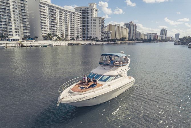47 Ft Sea Ray Impulsive: Glamorous Bachelorette Yacht Party image 14
