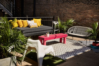 Aloha Bangtel Penthouse with Neon Palm Tree and Pink Shark in Wicker Park image 40