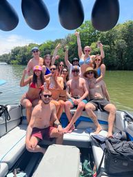 Bach Wakesurf Boat. BYOB. On Lake Austin. Captained. Up to 12 Guests. (Waksurf Wakeboard Waterski and Tubing) image 18
