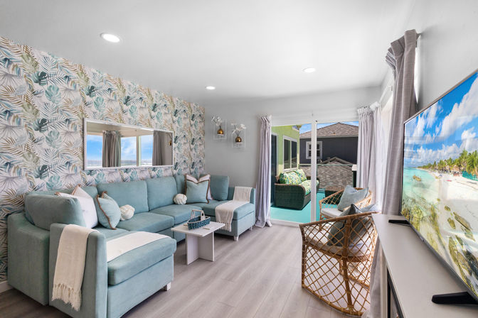 The Key Lime Oasis: 2ND Floor Miami-Inspired Apartment with Beach Views image 8