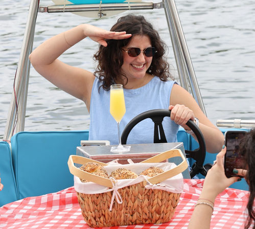 Bachelorette Donut Boat Experience: Self-Drive for Up to 10 People image 3