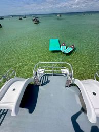  Private Crab Island Pontoon with Double Slide & Restroom (Up to 12) image 4