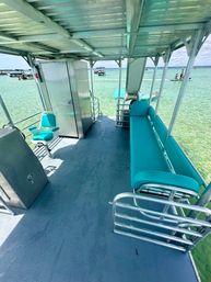  Private Crab Island Pontoon with Double Slide & Restroom (Up to 12) image 8