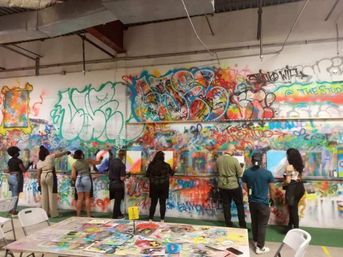 Street Art BYOB Spray Paint Workshop: Embrace Your Inner Graffiti Artist image 1