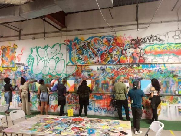 Street Art BYOB Spray Paint Workshop: Embrace Your Inner Graffiti Artist image 1