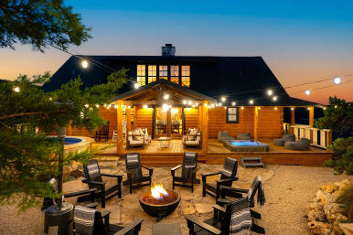 Cowboy Surf Lodge in Wimberley: Modern Hill Country Retreat with Pool, Hot Tub & Space for Groups image 1
