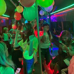 Private Party Bus with Disco Lights & Sound System On Board image 14