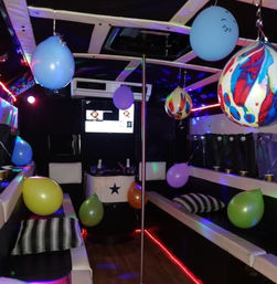 Private Party Bus with Disco Lights & Sound System On Board image 9