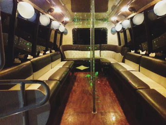 Private Party Bus with Disco Lights & Sound System On Board image 4