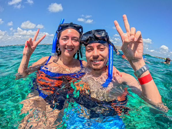 Cancun Sailing Catamaran with Snorkeling, Snacks & Open Bar image 17