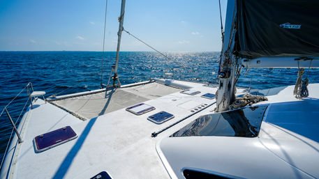 Cancun Sailing Catamaran with Snorkeling, Snacks & Open Bar image 13