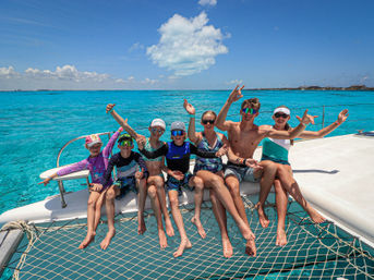 Cancun Sailing Catamaran with Snorkeling, Snacks & Open Bar image 15