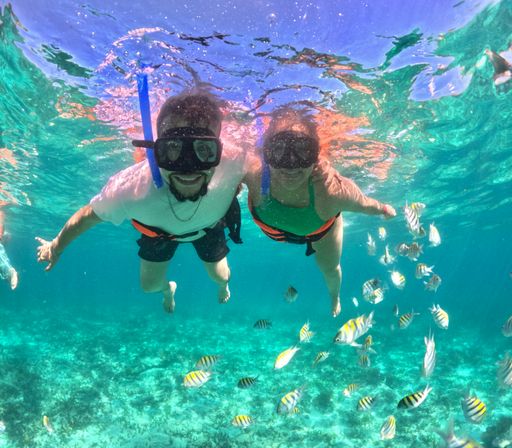 Cancun Sailing Catamaran with Snorkeling, Snacks & Open Bar image 5
