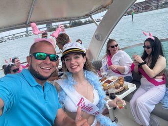 Last Splash Before the Ring: BYOB Bachelorette Party on 50ft Sport Cruiser Yacht image 22