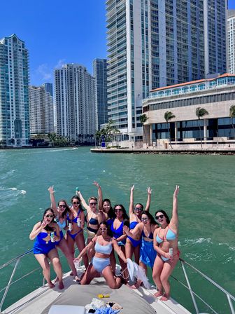 Last Splash Before the Ring: BYOB Bachelorette Party on 50ft Sport Cruiser Yacht image 7