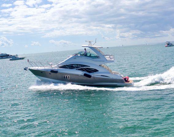 Last Splash Before the Ring: BYOB Bachelorette Party on 50ft Sport Cruiser Yacht image 18