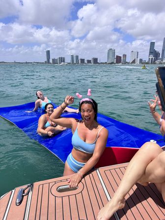 Last Splash Before the Ring: BYOB Bachelorette Party on 50ft Sport Cruiser Yacht image 17