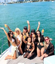 Last Splash Before the Ring: BYOB Bachelorette Party on 50ft Sport Cruiser Yacht image 16