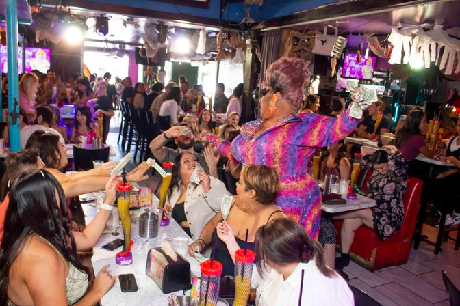 Eat, Drink, & Be Mary: Brunch & Dinner Packages at Hamburger Mary's West Hollywood image 3