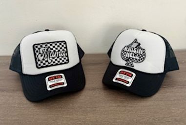 Hats Off, She's Taken: Mobile Trucker Hat Bar image 4