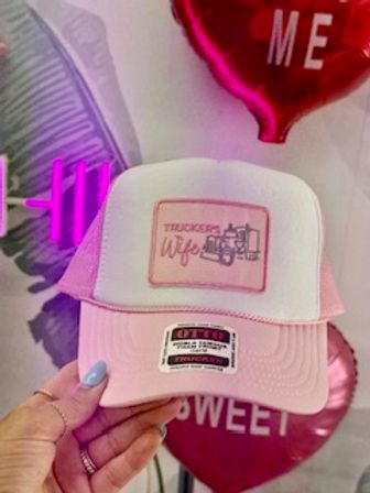 Hats Off, She's Taken: Mobile Trucker Hat Bar image 2
