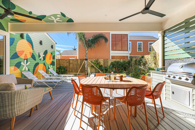 Outdoor Living in New Orleans with Heated Pool image 3