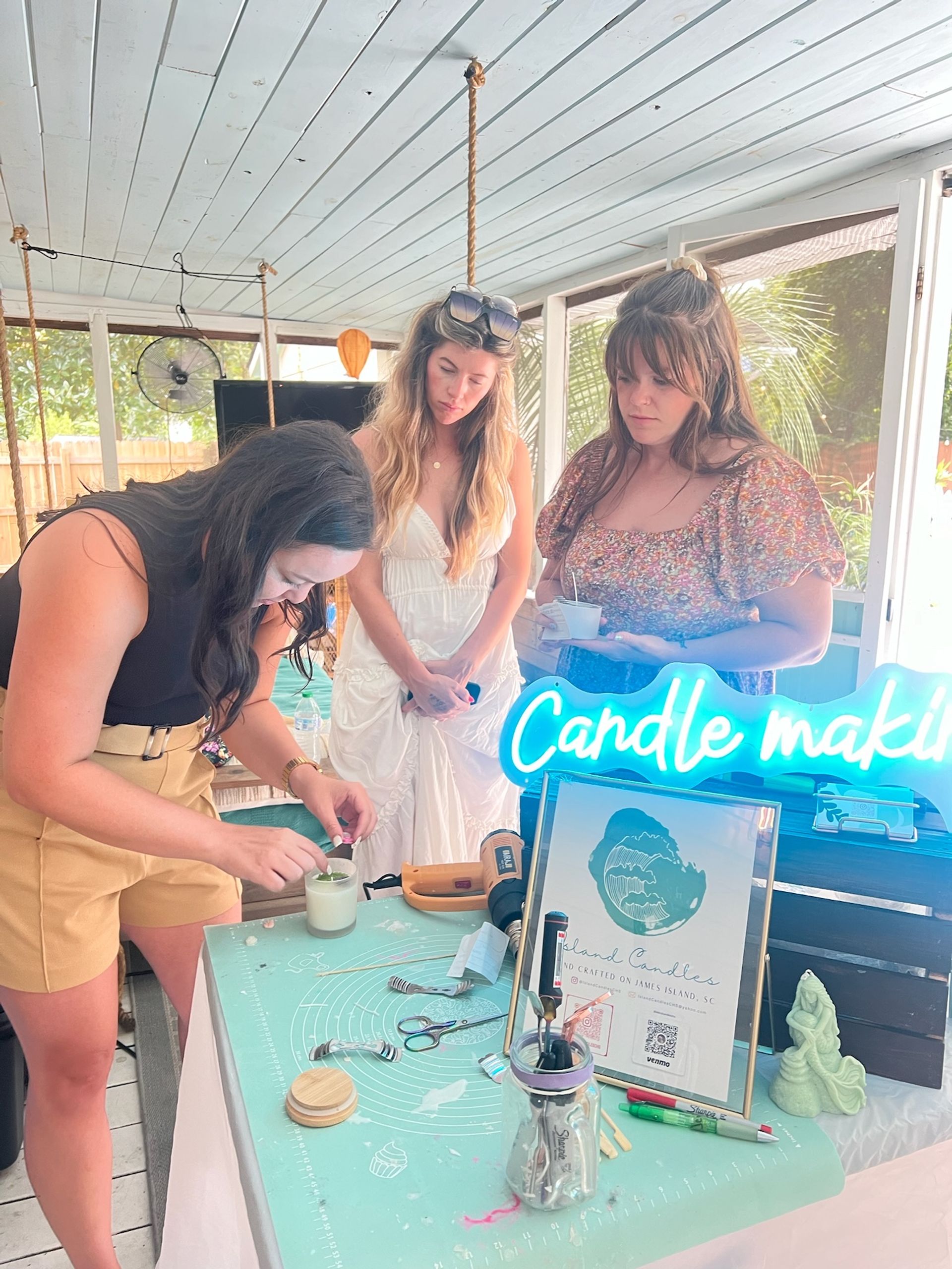 Private Island Tiki Boat & Candle Making Party (BYOB) image 2