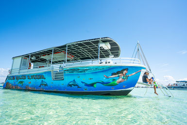 Crab Island Getaway: Public & Private Boat Tours for Swimming, Chilling & Partying image 4
