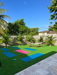 Private Yoga Class with Custom Playlists, Mimosa Add-Ons, and Cold Lavender Eye Towels image 19